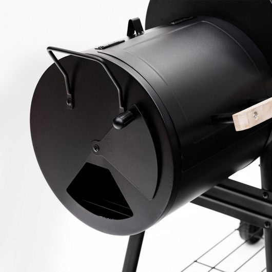 Patio Backyard Meat Cooker Steel BBQ Grill