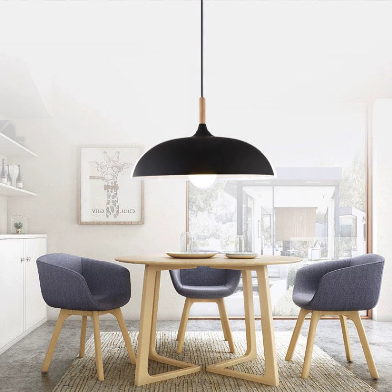 SOFT PASTEL PALETTE PENDANT LIGHTS IN METAL & WOOD