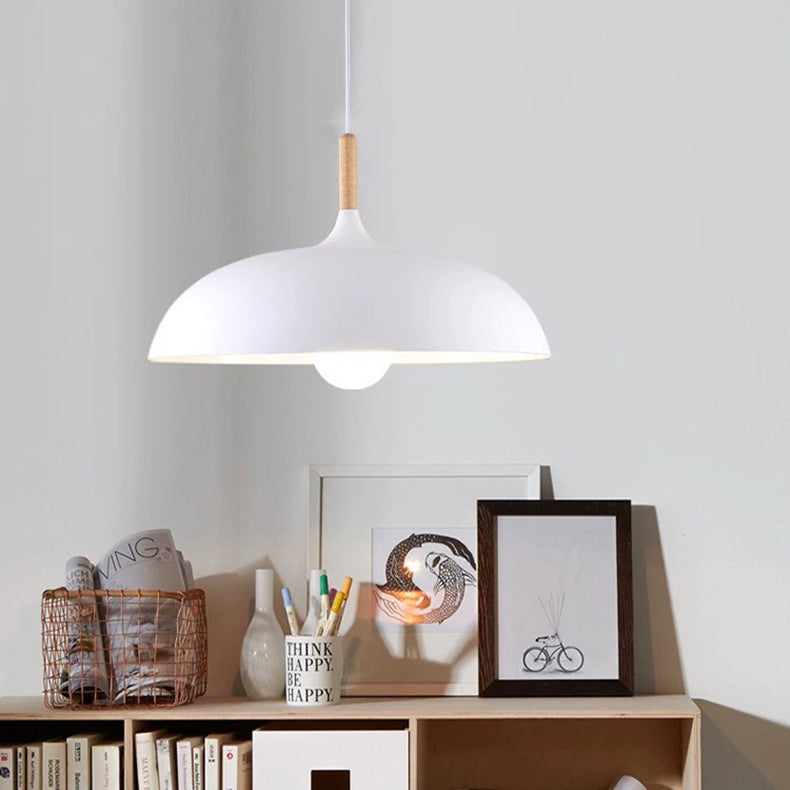 SOFT PASTEL PALETTE PENDANT LIGHTS IN METAL & WOOD