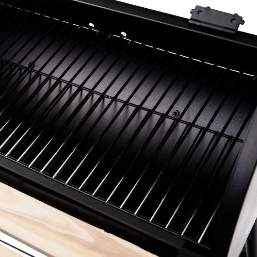 Patio Backyard Meat Cooker Steel BBQ Grill