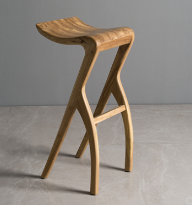 APOLLO BARSTOOL Wooden Oak