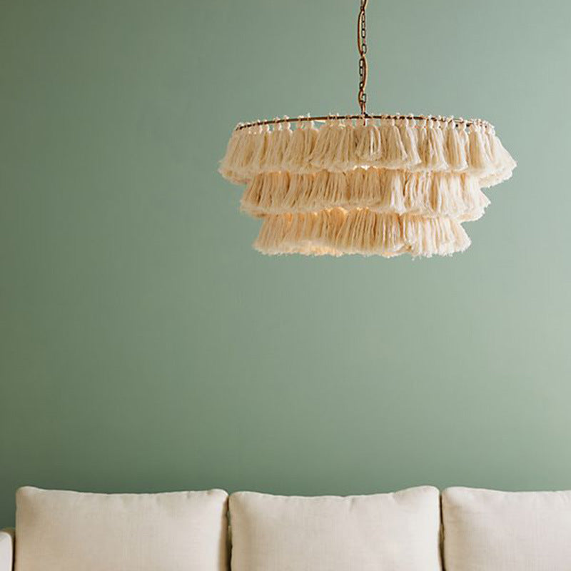 Bohemian Tassel Chandeliers