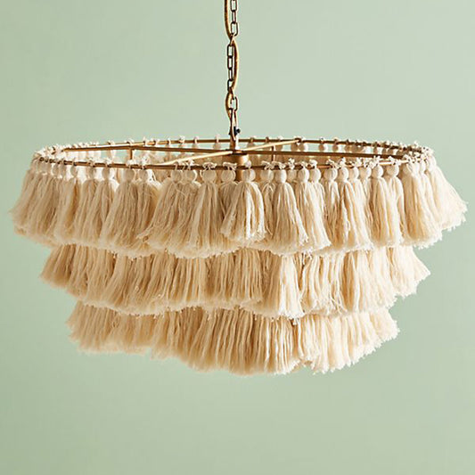 Bohemian Tassel Chandeliers