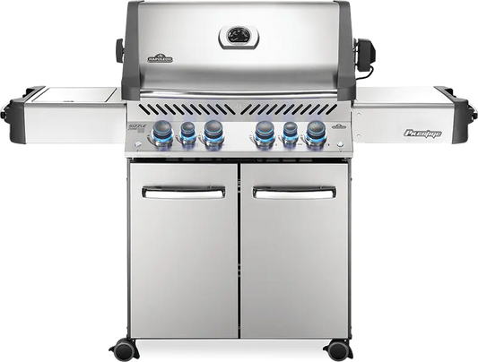 Prestige 500 RSIB with Infrared Side & Rear Burners , Stainless Steel , Propane